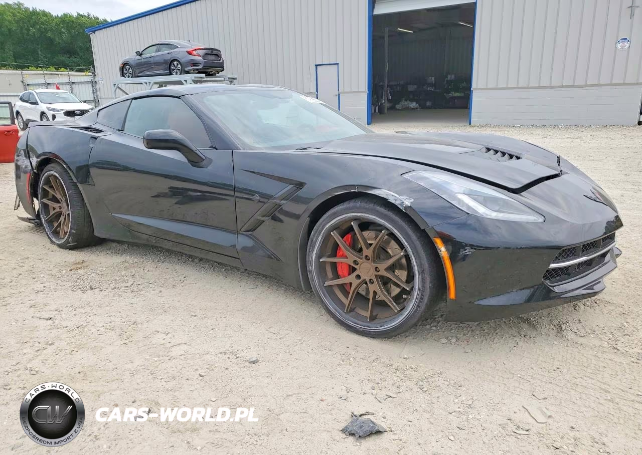 2014 Chevrolet Corvette Stingray Z51 3Lt VIN:1G1YM2D75E5119420 - 4