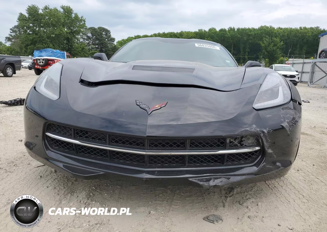 2014 Chevrolet Corvette Stingray Z51 3Lt VIN:1G1YM2D75E5119420 - 5