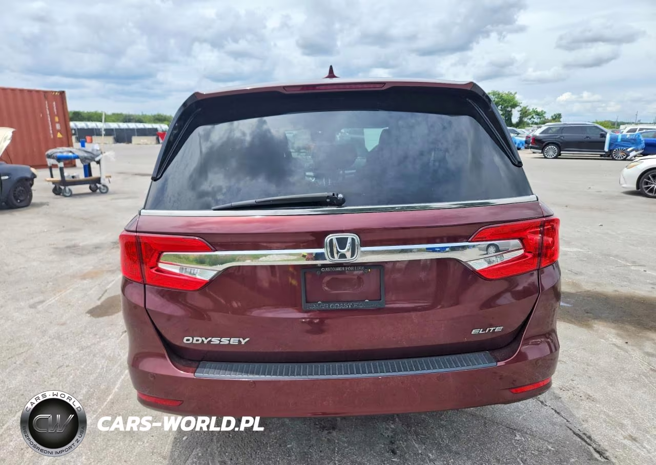 2019 Honda Odyssey Elite VIN:5FNRL6H97KB059975 - 6