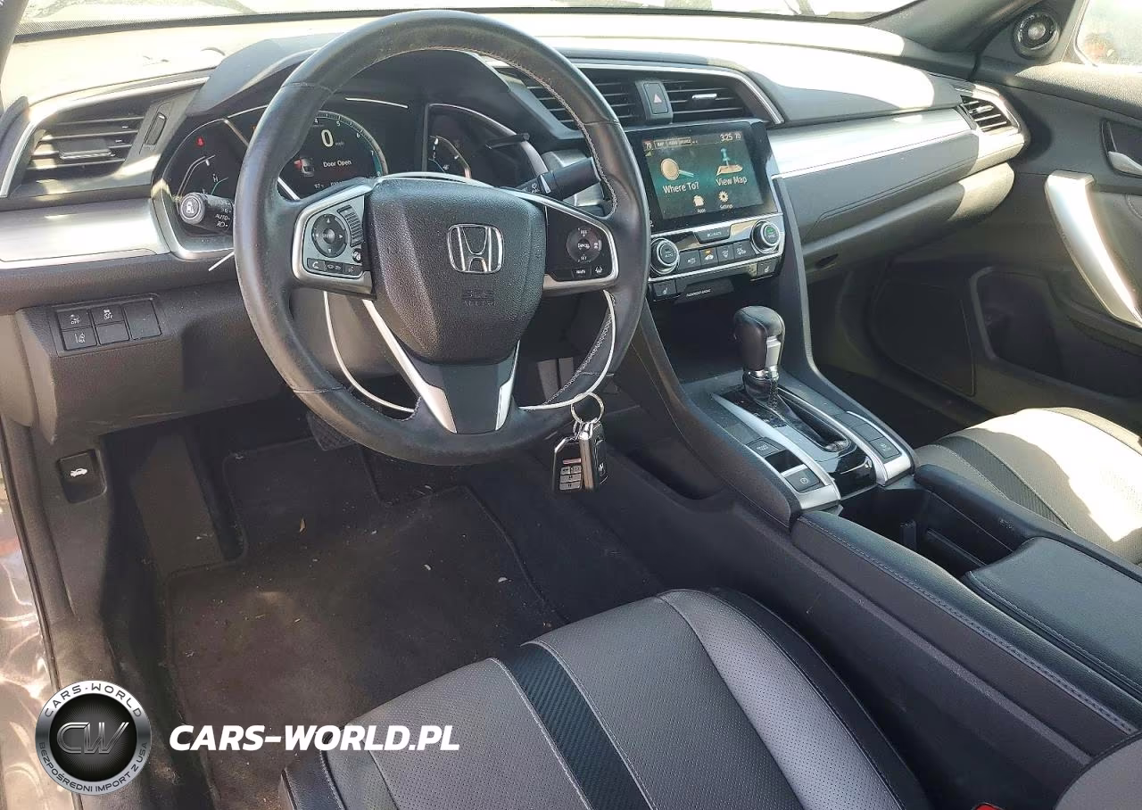 2017 Honda Civic Touring VIN:2HGFC3B95HH356371 - 8