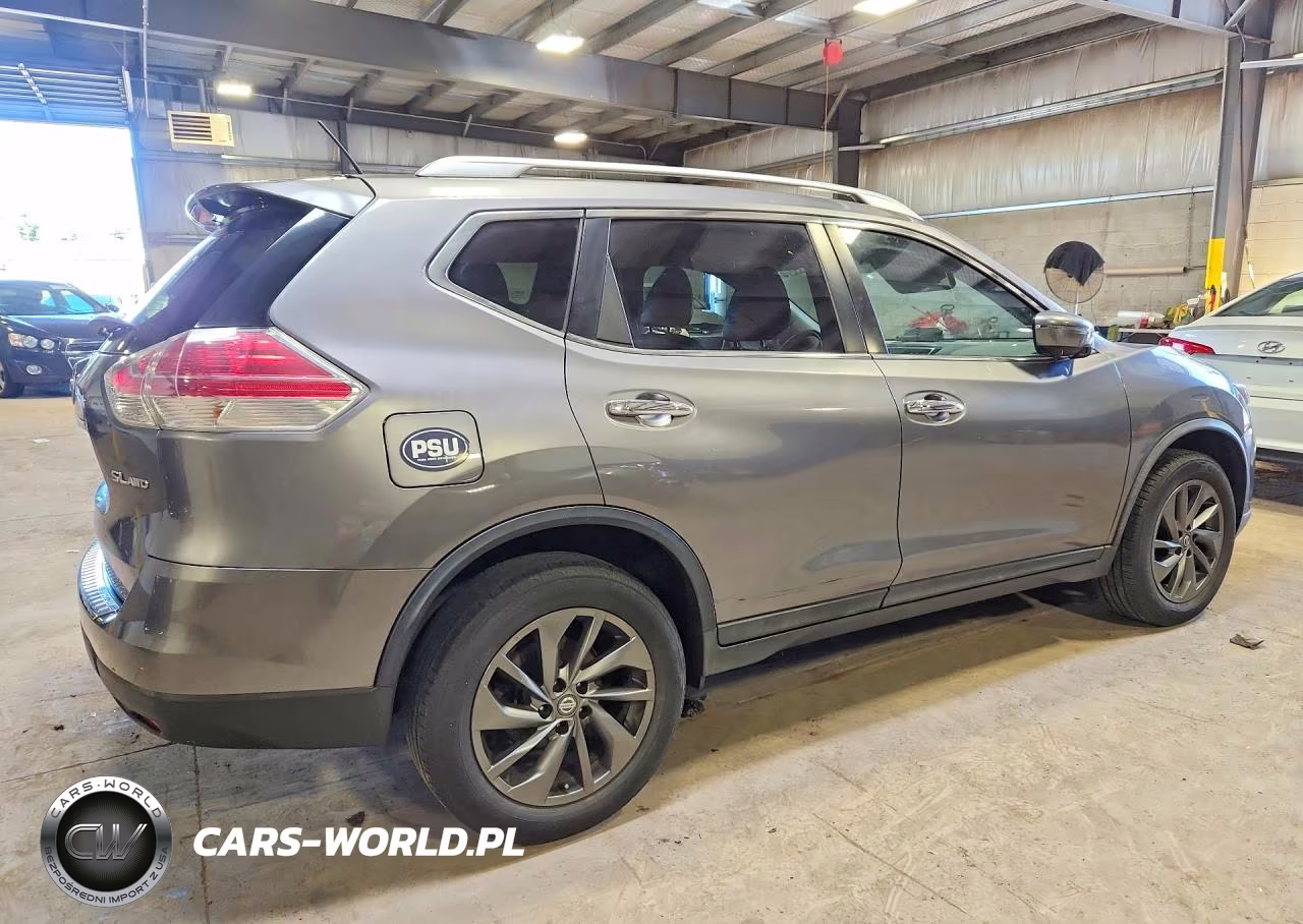 2016 Nissan Rogue Sl VIN:KNMAT2MV9GP696792 - 3