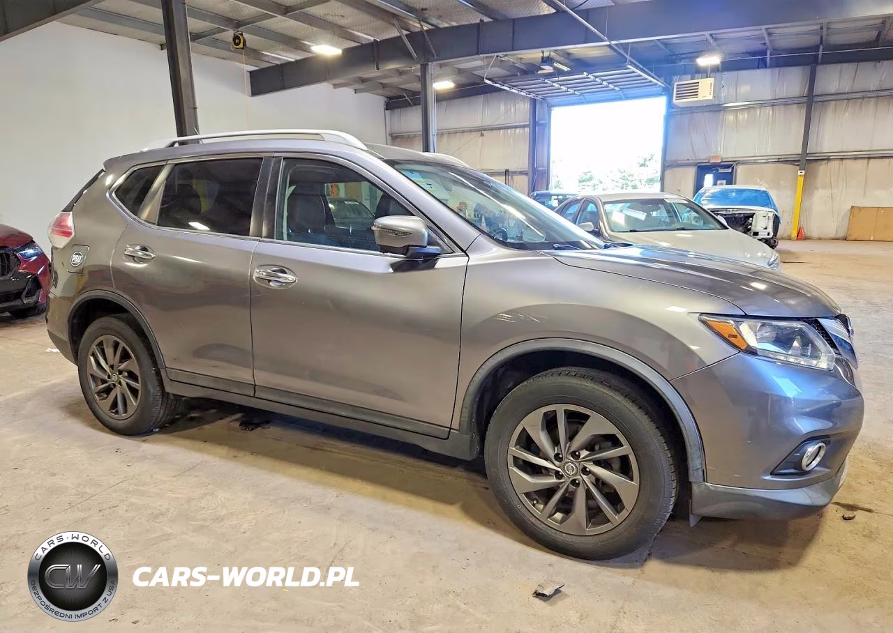 2016 Nissan Rogue Sl VIN:KNMAT2MV9GP696792 - 4