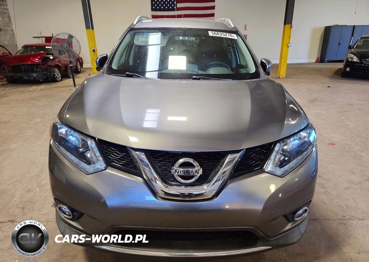 2016 Nissan Rogue Sl VIN:KNMAT2MV9GP696792 - 5