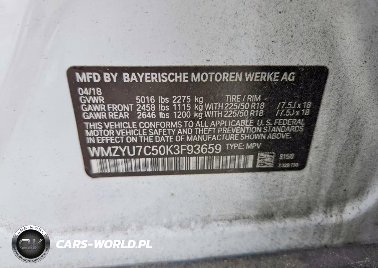 2019 Mini Cooper S E Countryman All4 VIN:WMZYU7C50K3F93659 - 12