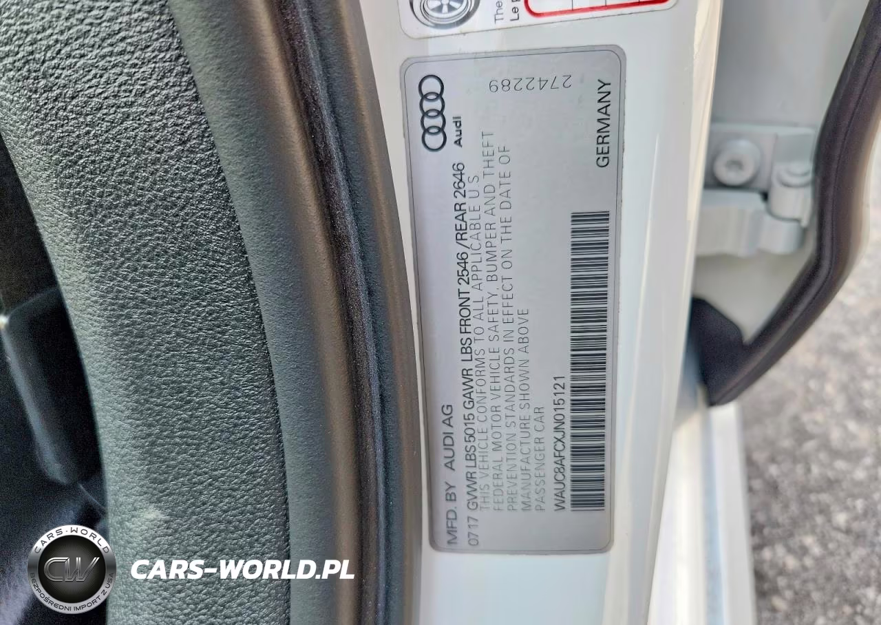 2018 Audi A6 Premium VIN:WAUC8AFCXJN015121 - 12