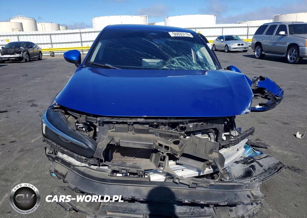 2022 Honda Civic Lx VIN:2HGFE2F27NH528736 - 5
