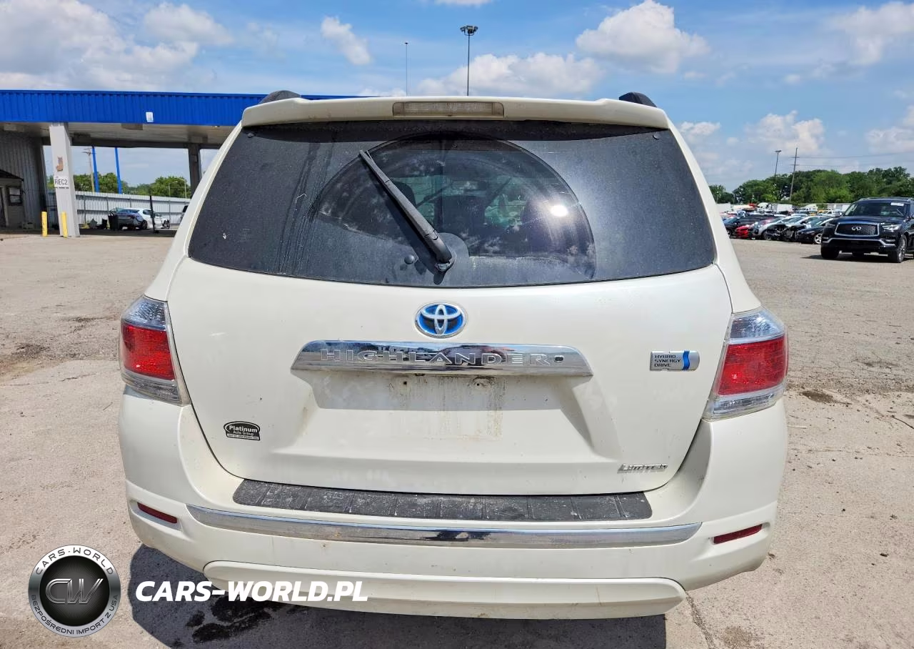 2011 Toyota Highlander Hybrid Limited VIN:JTEDC3EH0B2000141 - 6