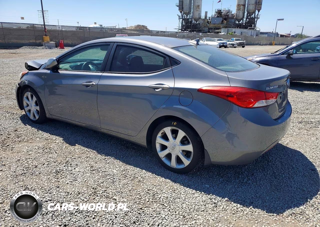 2013 Hyundai Elantra Gls VIN:5NPDH4AE9DH264869 - 2