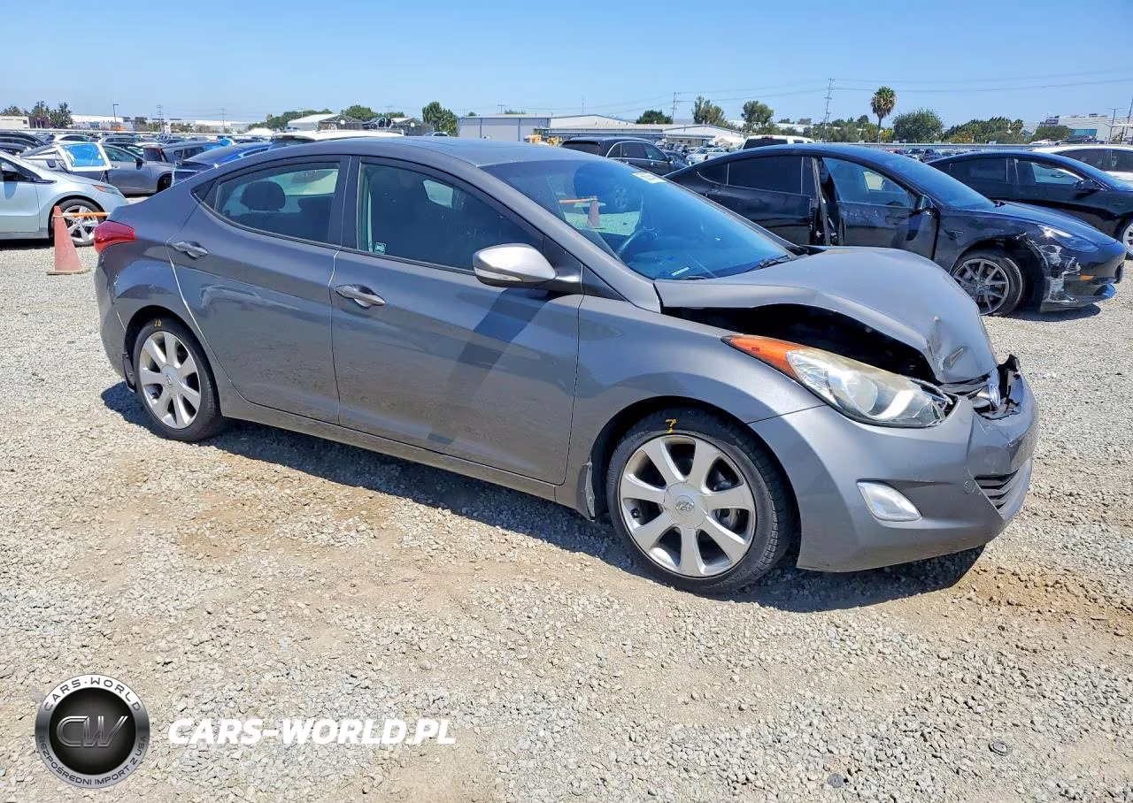 2013 Hyundai Elantra Gls VIN:5NPDH4AE9DH264869 - 4