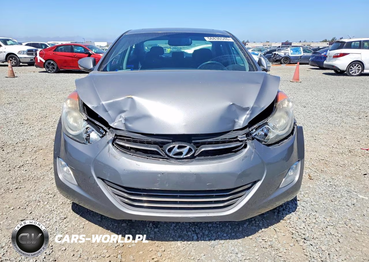 2013 Hyundai Elantra Gls VIN:5NPDH4AE9DH264869 - 5
