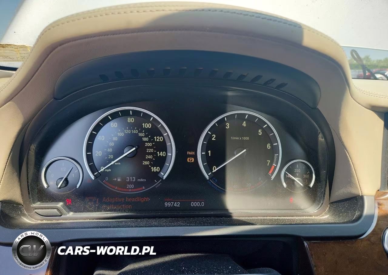 2013 BMW 750 Li VIN:WBAYE8C5XDD131703 - 9