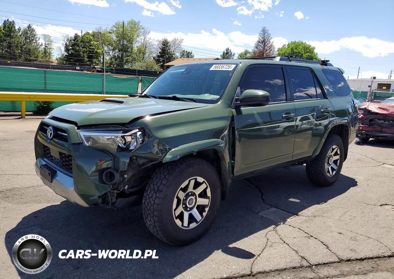 2022 Toyota 4Runner Trd Off-Road VIN:JTEPU5JR6N6019875 - 1