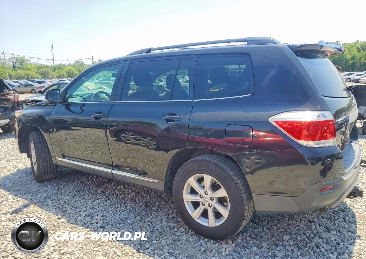 2013 Toyota Highlander Se VIN:5TDBK3EH7DS205935 - 2