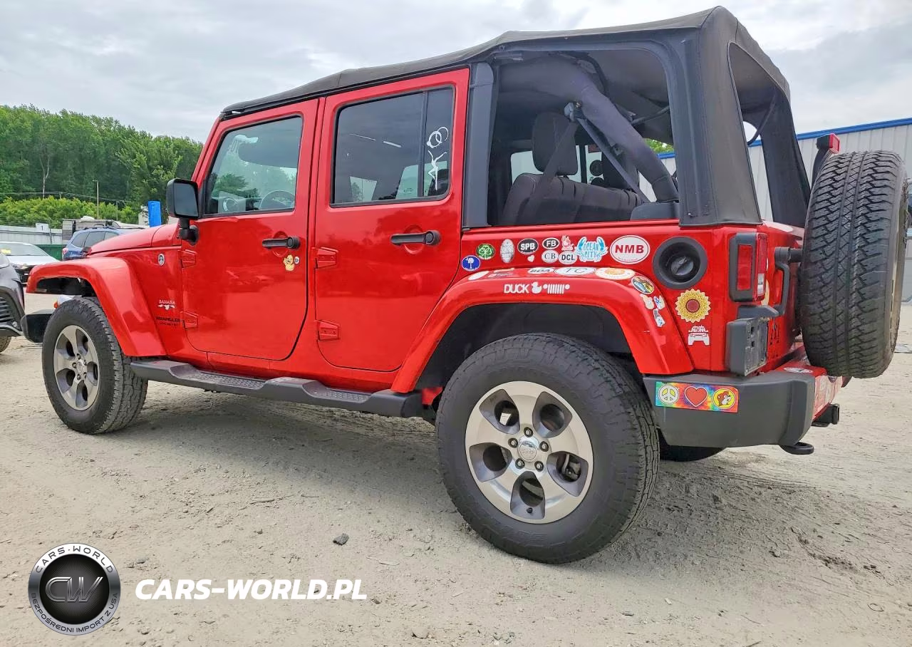 2017 Jeep Wrangler Unlimited Sahara VIN:1C4BJWEG5HL592049 - 2