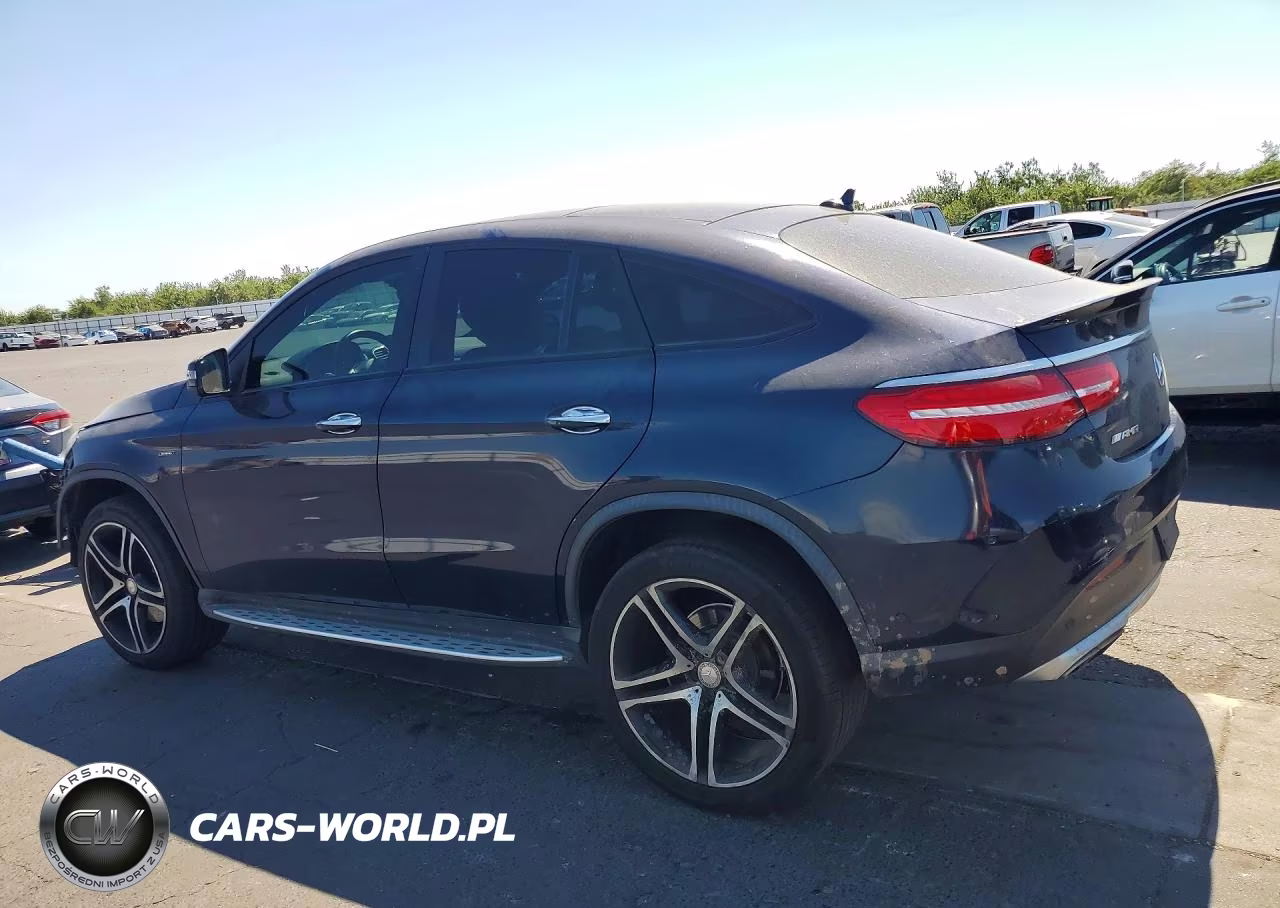 2016 Mercedes-Benz Gle Coupe 450 4Matic VIN:4JGED6EB0GA031739 - 2