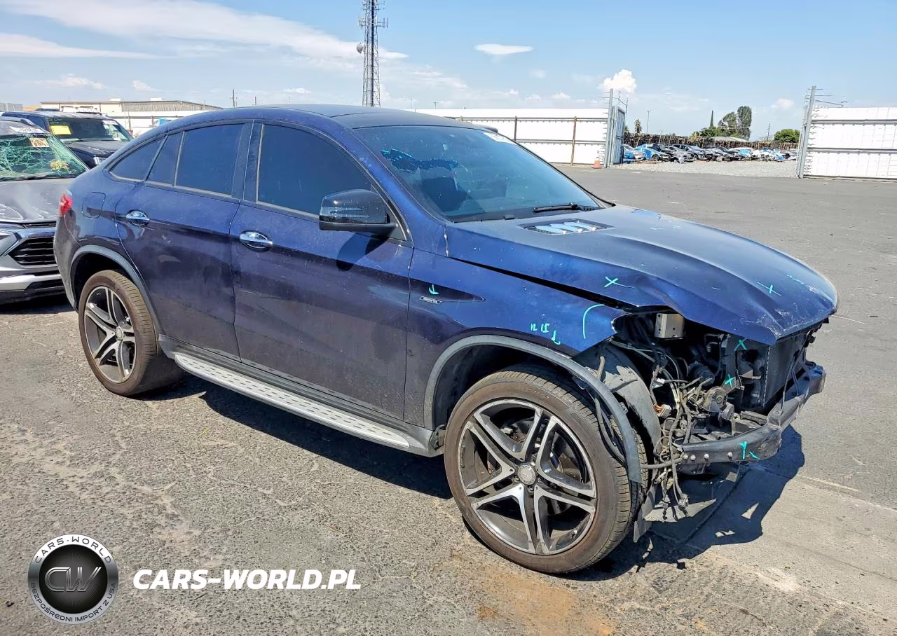 2016 Mercedes-Benz Gle Coupe 450 4Matic VIN:4JGED6EB0GA031739 - 4