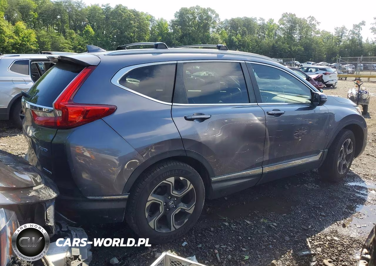 2017 Honda Cr-V Touring VIN:5J6RW2H94HL010359 - 3