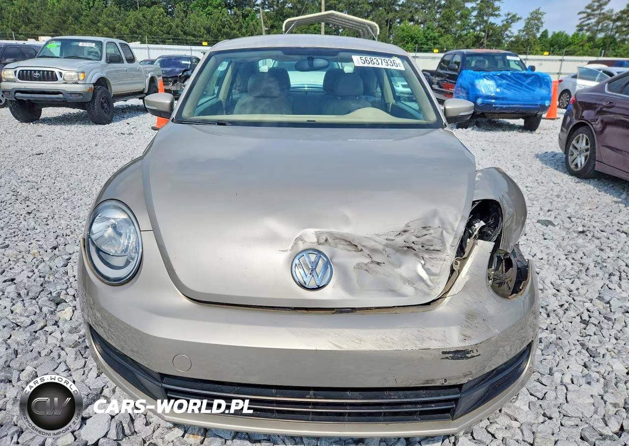 2012 Volkswagen Beetle VIN:3VWJP7AT7CM658284 - 5