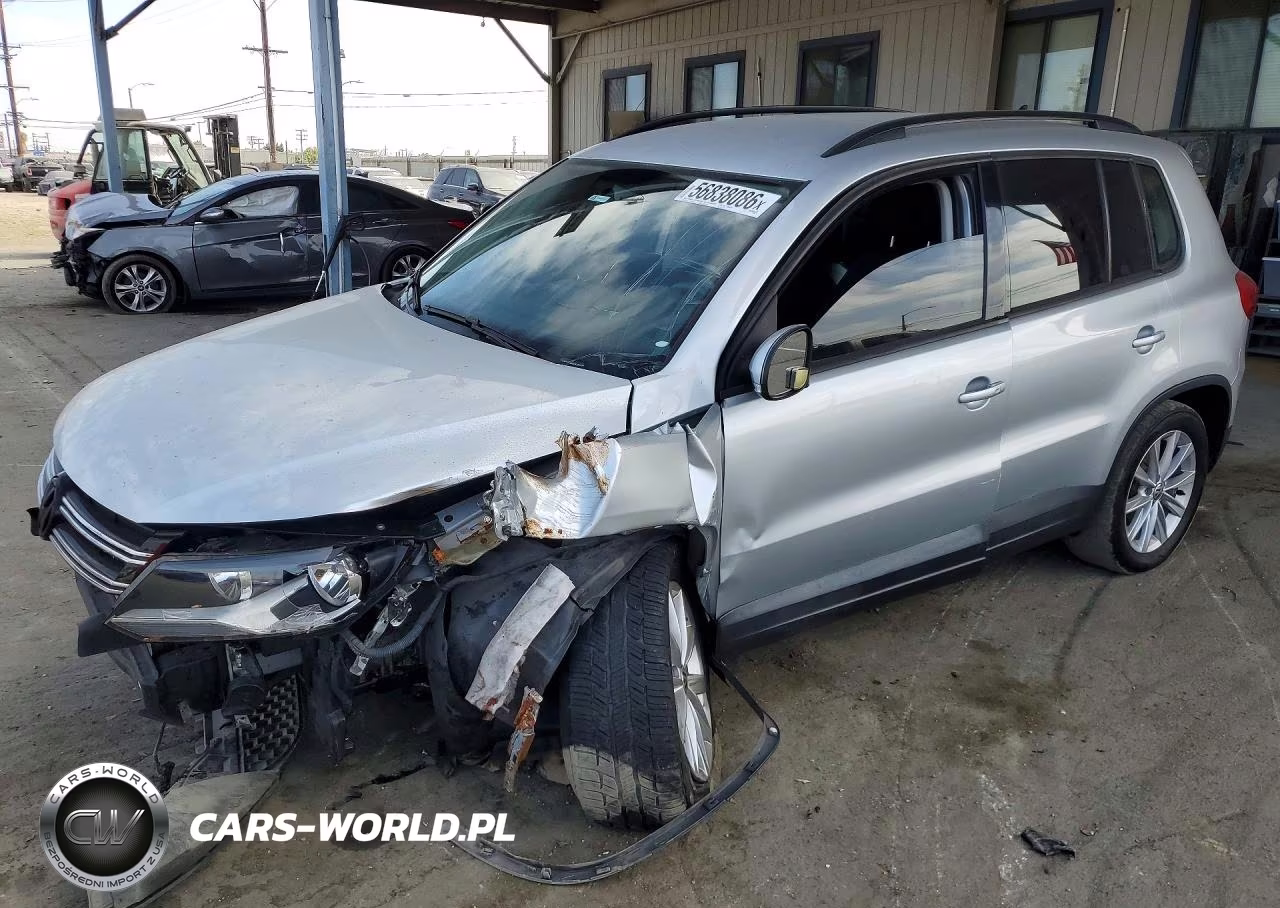 2017 Volkswagen Tiguan S VIN:WVGAV7AX9HK051776 - 1