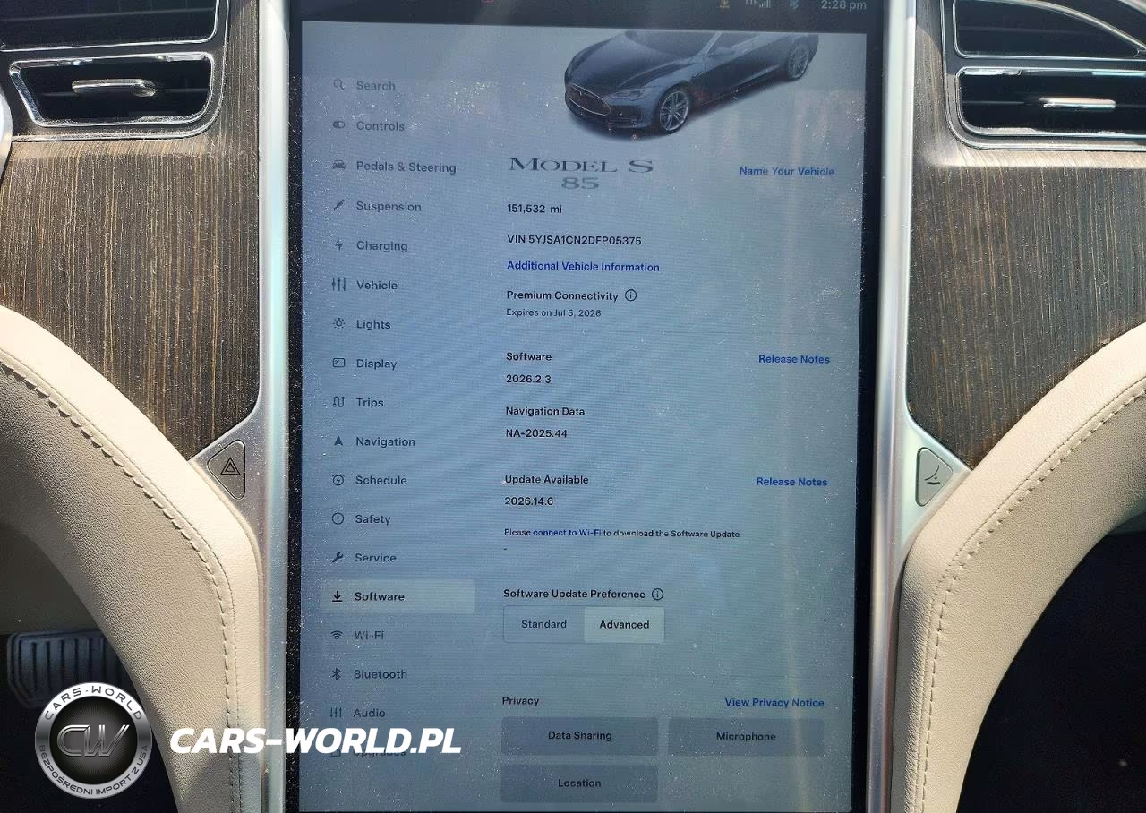2013 Tesla Model S VIN:5YJSA1CN2DFP05375 - 9