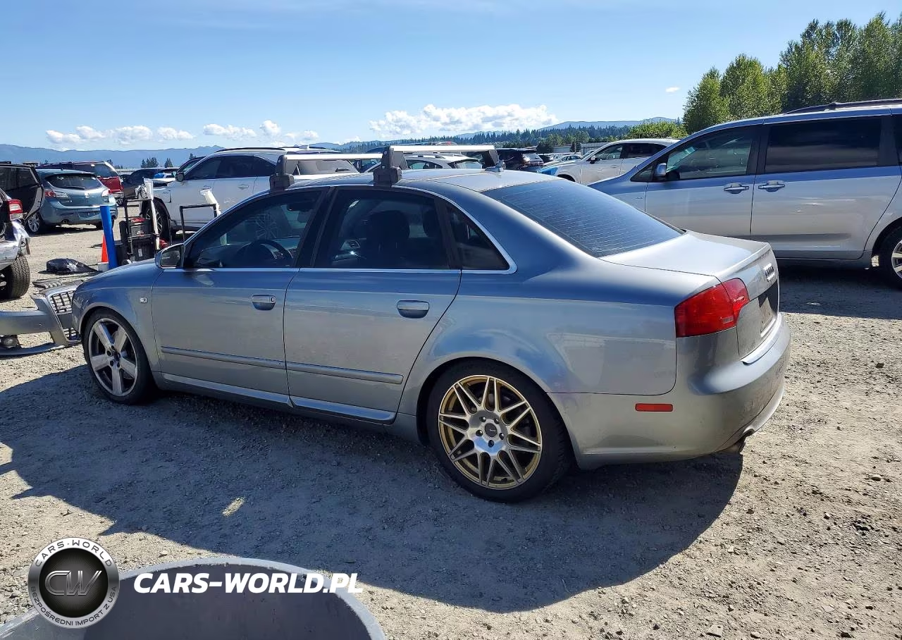 2008 Audi A4 2.0T Quattro VIN:WAUDF78E88A167220 - 2
