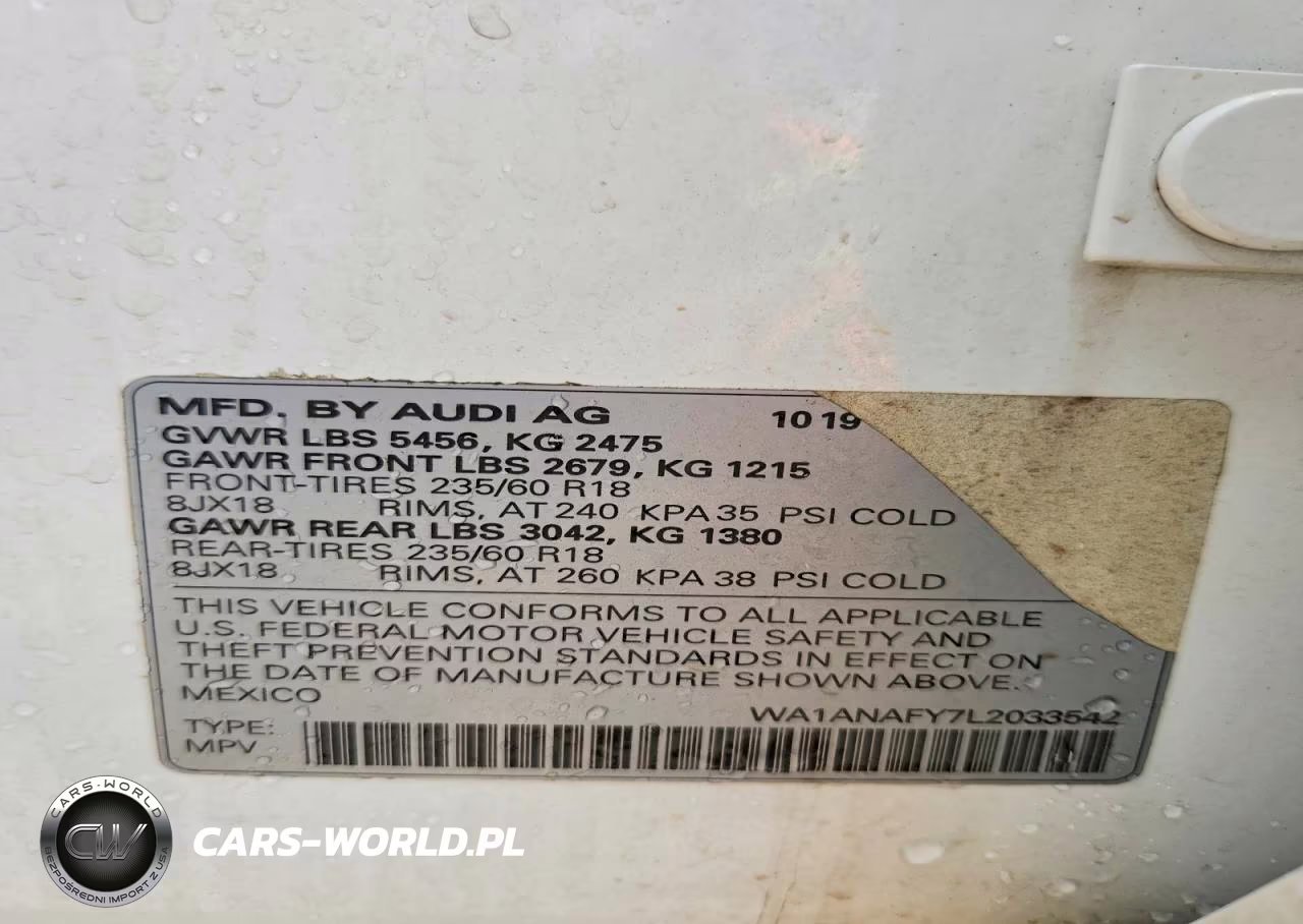 2020 Audi Q5 Premium VIN:WA1ANAFY7L2033542 - 12
