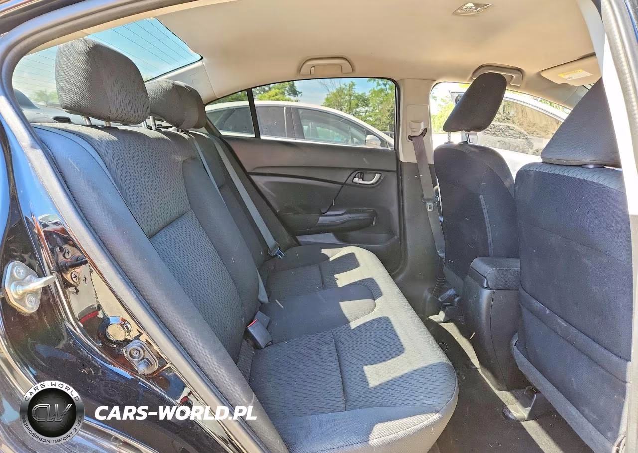 2015 Honda Civic Lx VIN:19XFB2F57FE003805 - 10