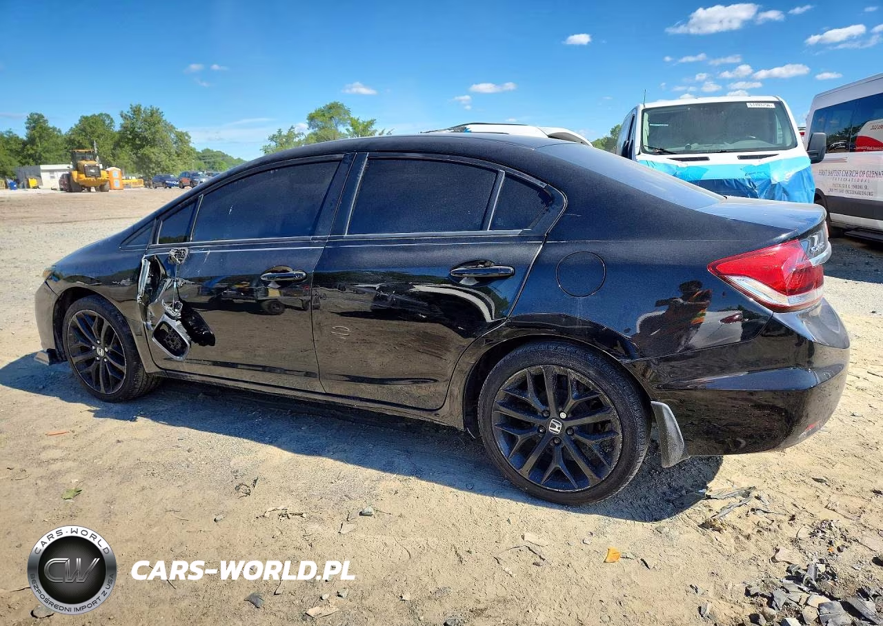 2015 Honda Civic Lx VIN:19XFB2F57FE003805 - 2