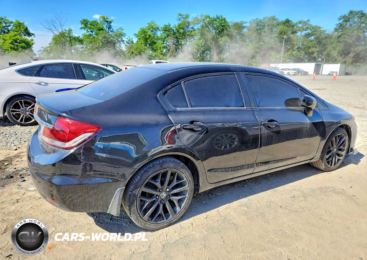 2015 Honda Civic Lx VIN:19XFB2F57FE003805 - 3