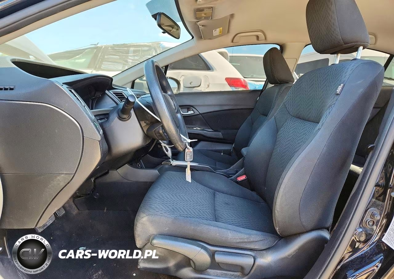 2015 Honda Civic Lx VIN:19XFB2F57FE003805 - 7