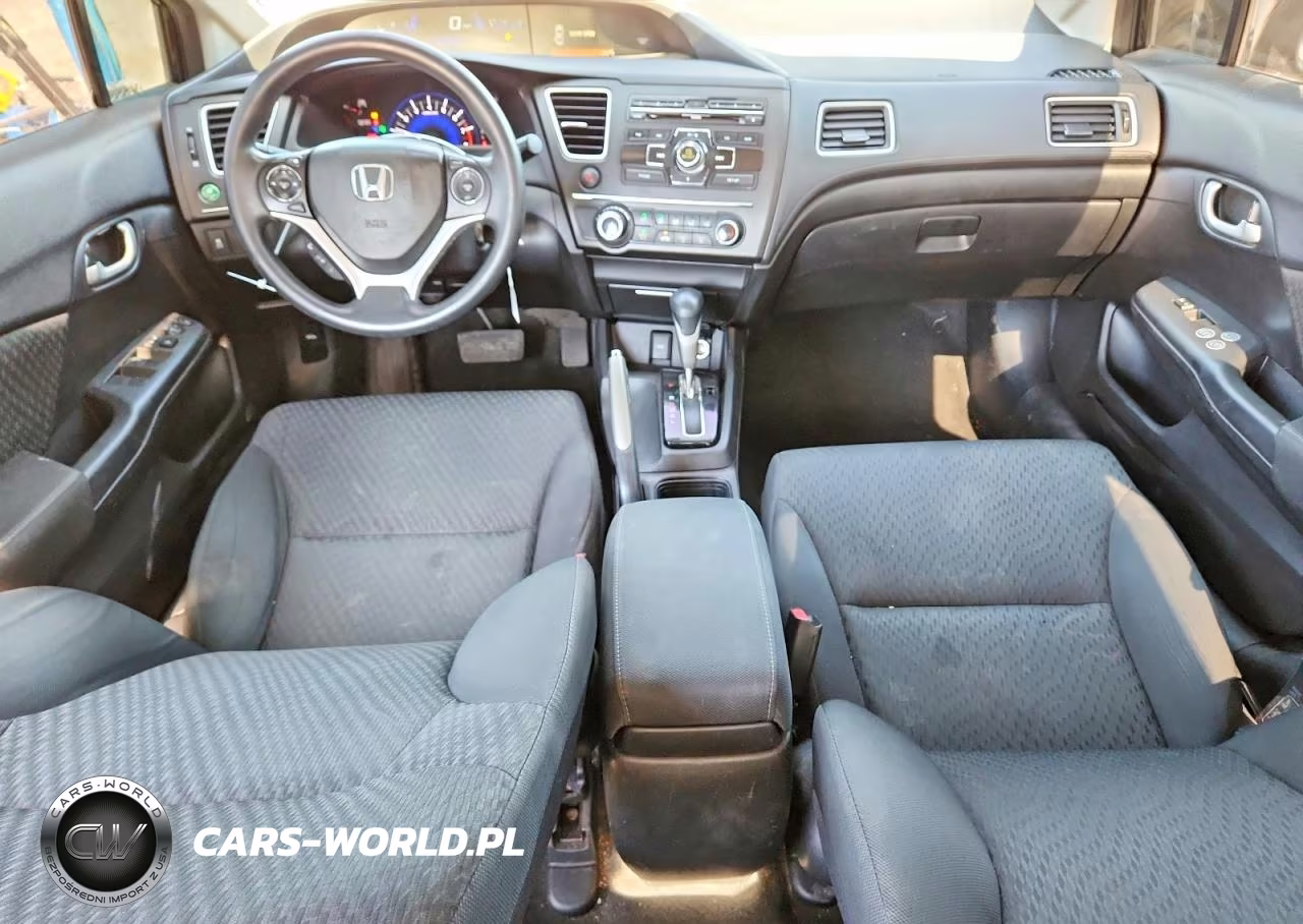 2015 Honda Civic Lx VIN:19XFB2F57FE003805 - 8