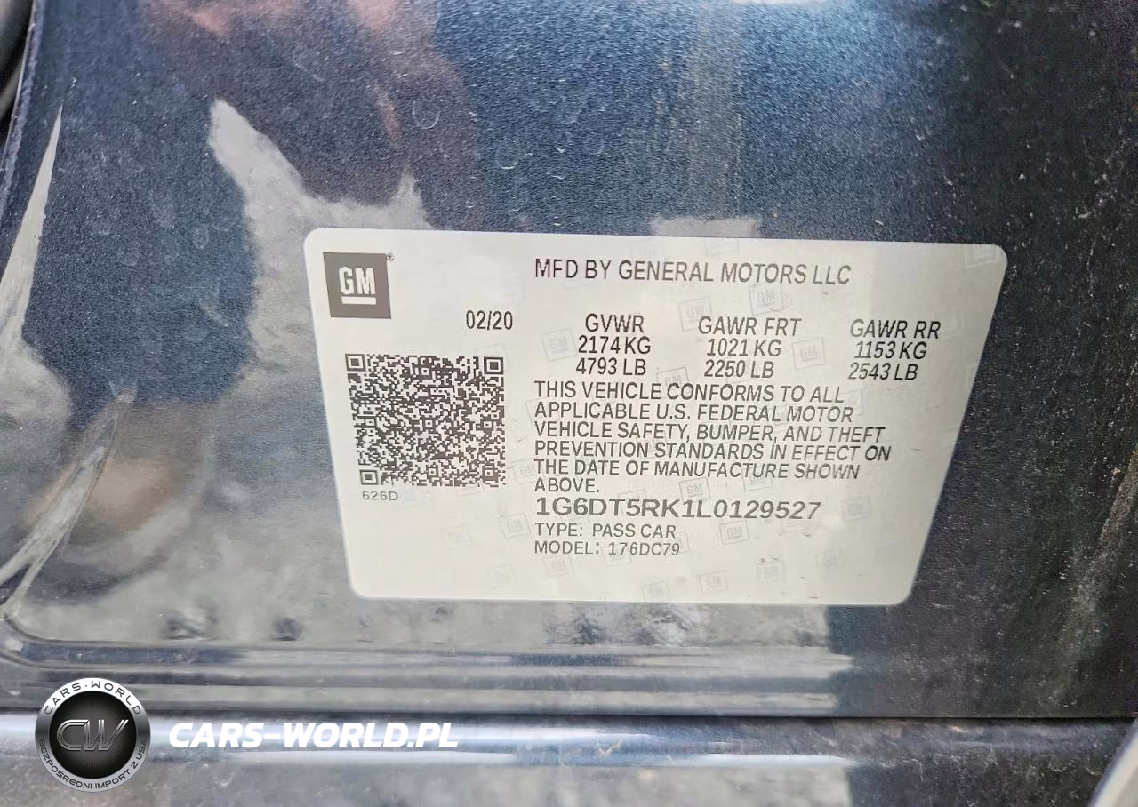 2020 Cadillac Ct5 Premium Luxury VIN:1G6DT5RK1L0129527 - 13