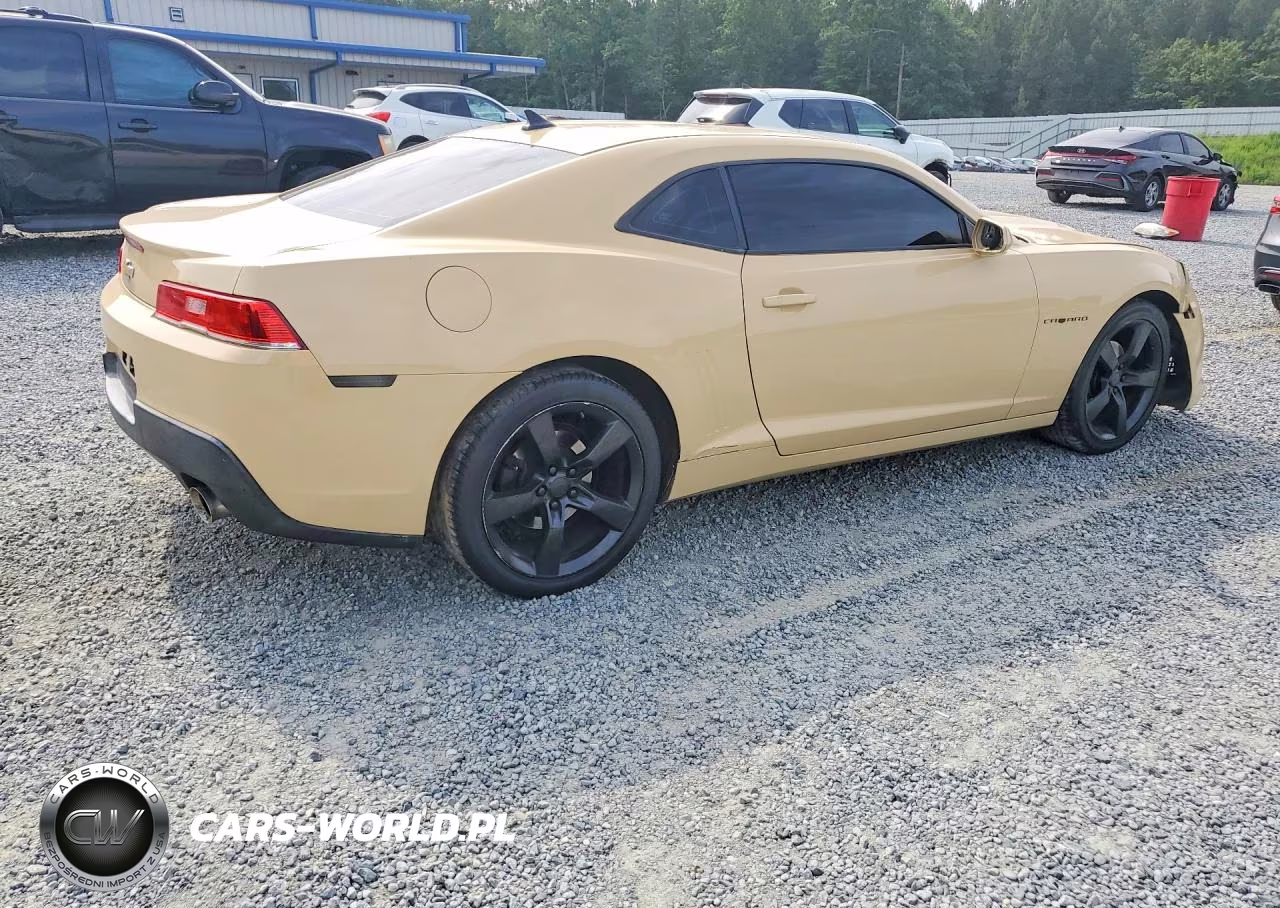 2014 Chevrolet Camaro Ls VIN:2G1FA1E3XE9157637 - 3