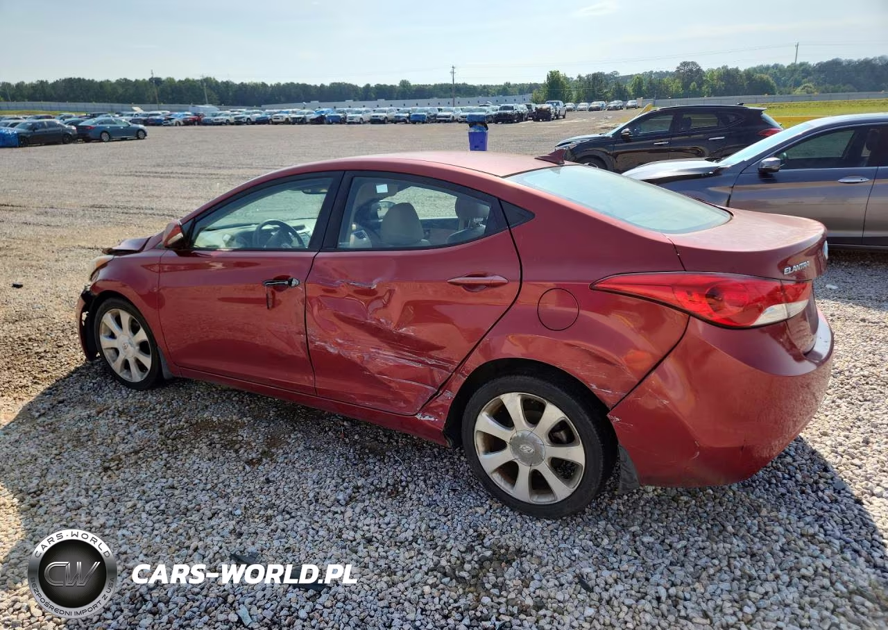 2013 Hyundai Elantra Limited VIN:KMHDH4AEXDU561411 - 2