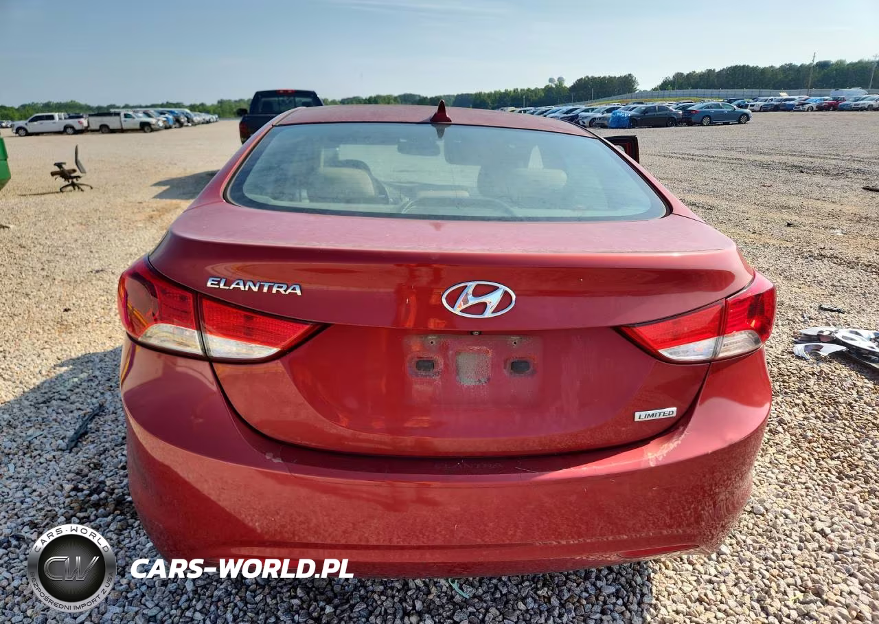 2013 Hyundai Elantra Limited VIN:KMHDH4AEXDU561411 - 6