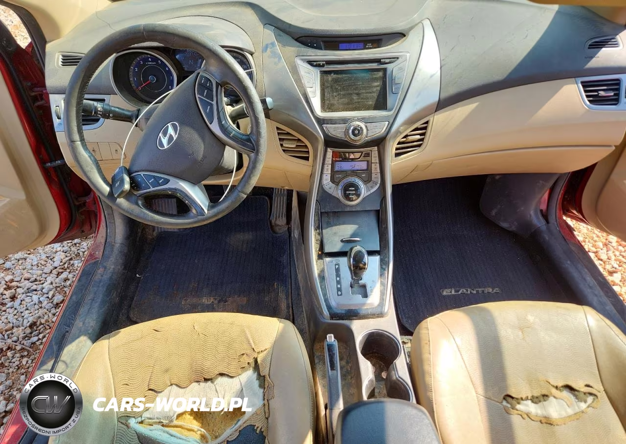 2013 Hyundai Elantra Limited VIN:KMHDH4AEXDU561411 - 8
