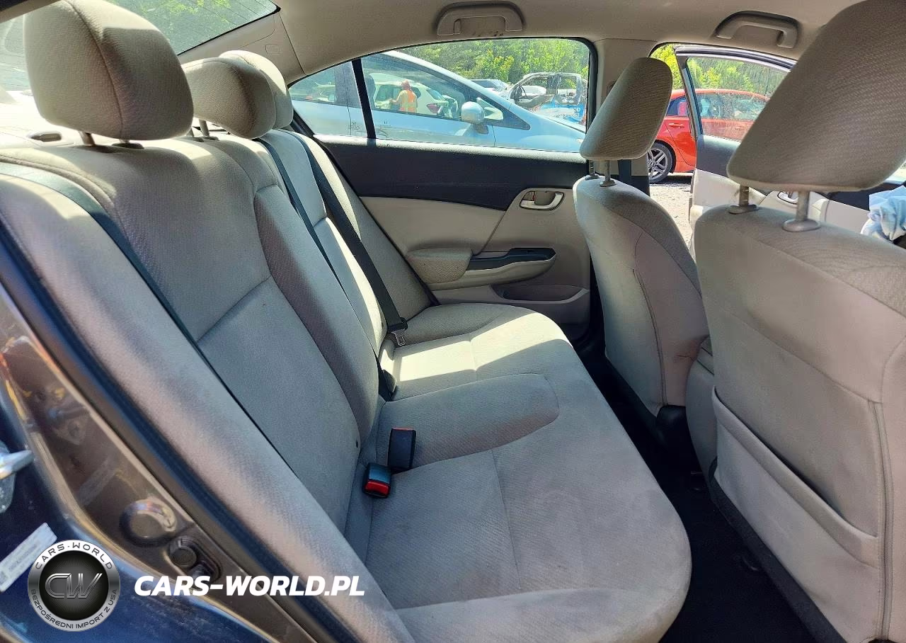 2013 Honda Civic Lx VIN:19XFB2F5XDE056611 - 10