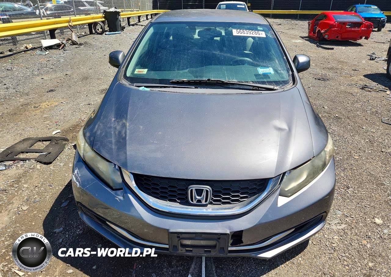 2013 Honda Civic Lx VIN:19XFB2F5XDE056611 - 5
