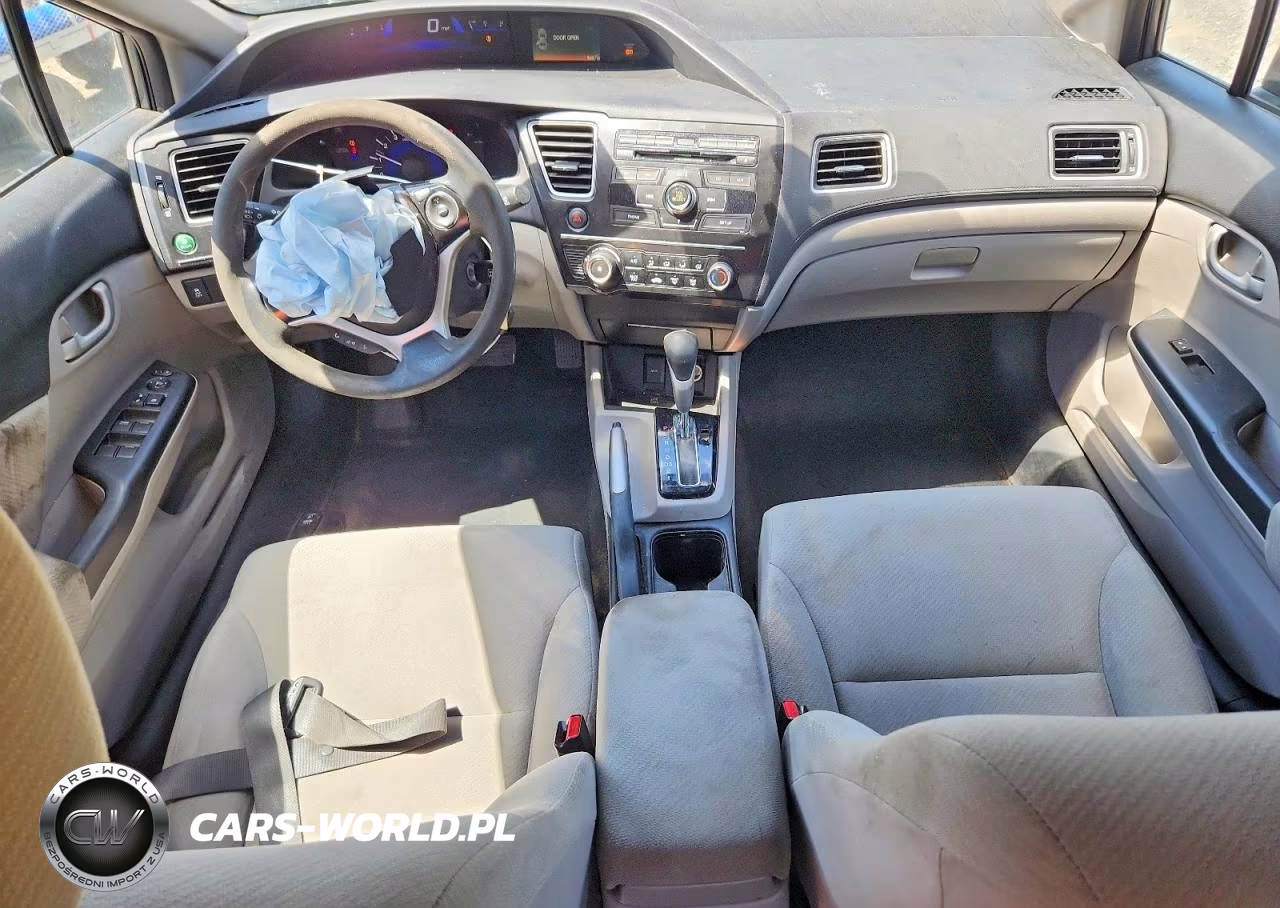 2013 Honda Civic Lx VIN:19XFB2F5XDE056611 - 8