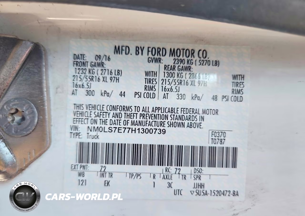 2017 Ford Transit Connect Xl Delivery Van VIN:NM0LS7E77H1300739 - 13
