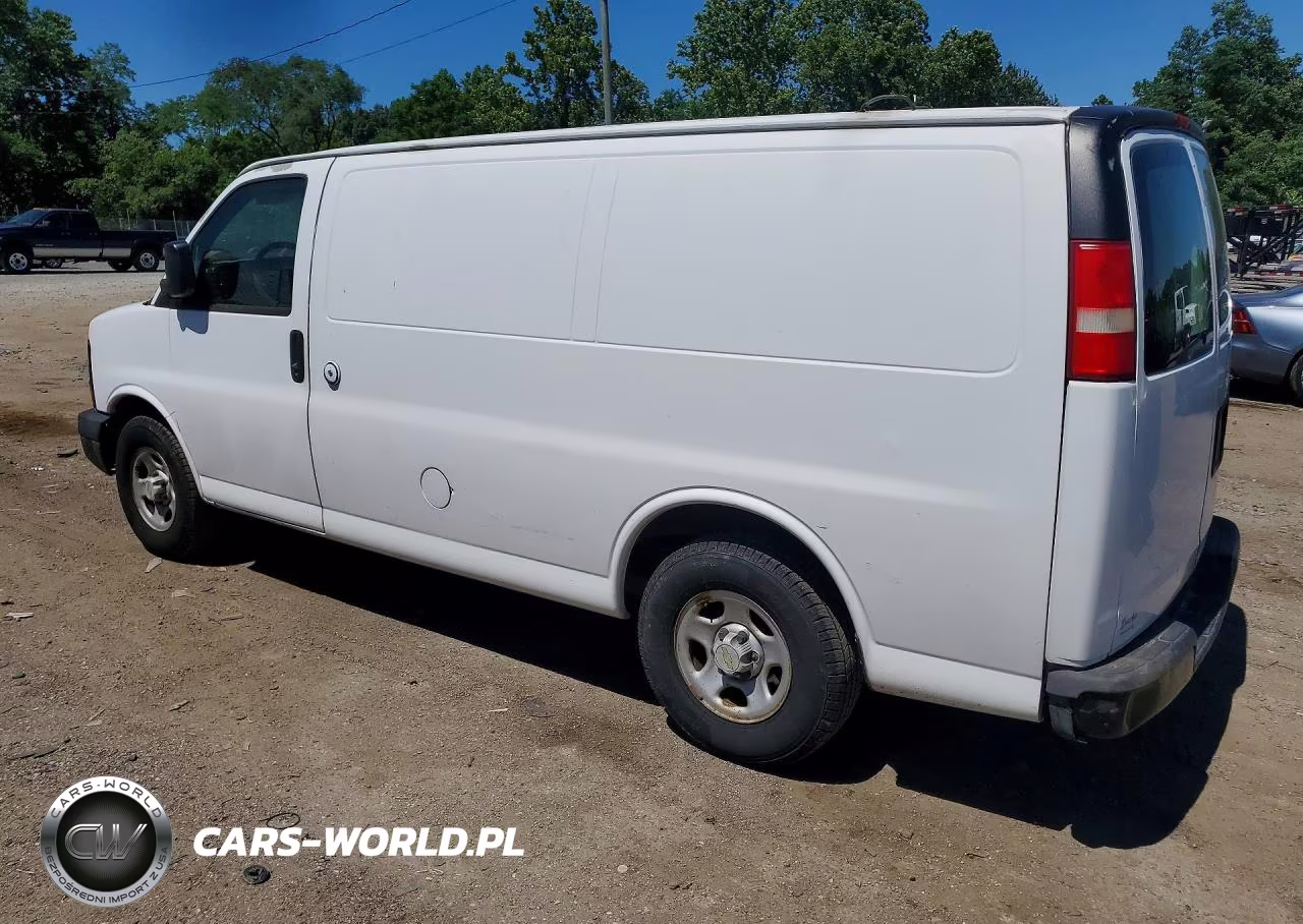 2008 Chevrolet Express G1500 VIN:1GCFG15X381217775 - 2