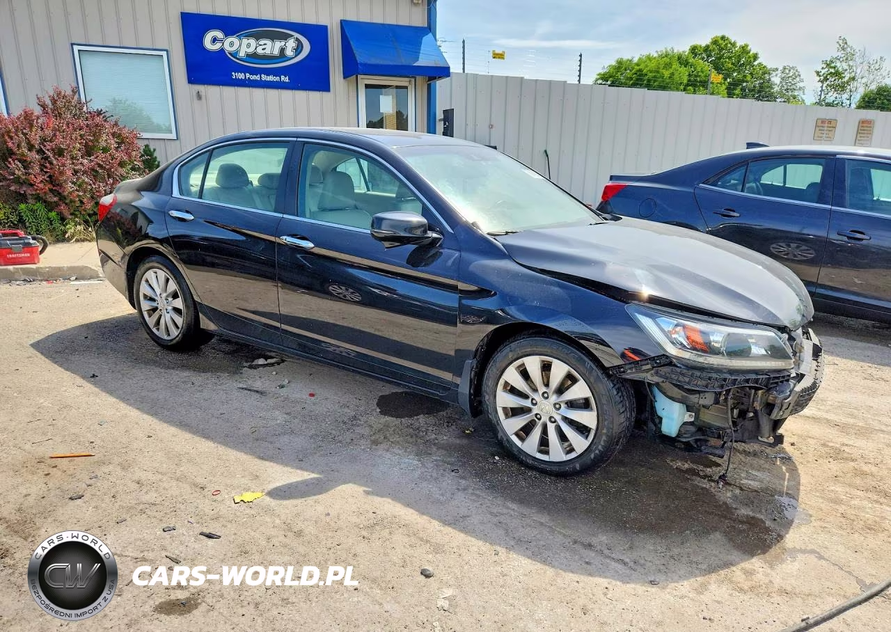 2013 Honda Accord Exl VIN:1HGCR2F80DA163664 - 4