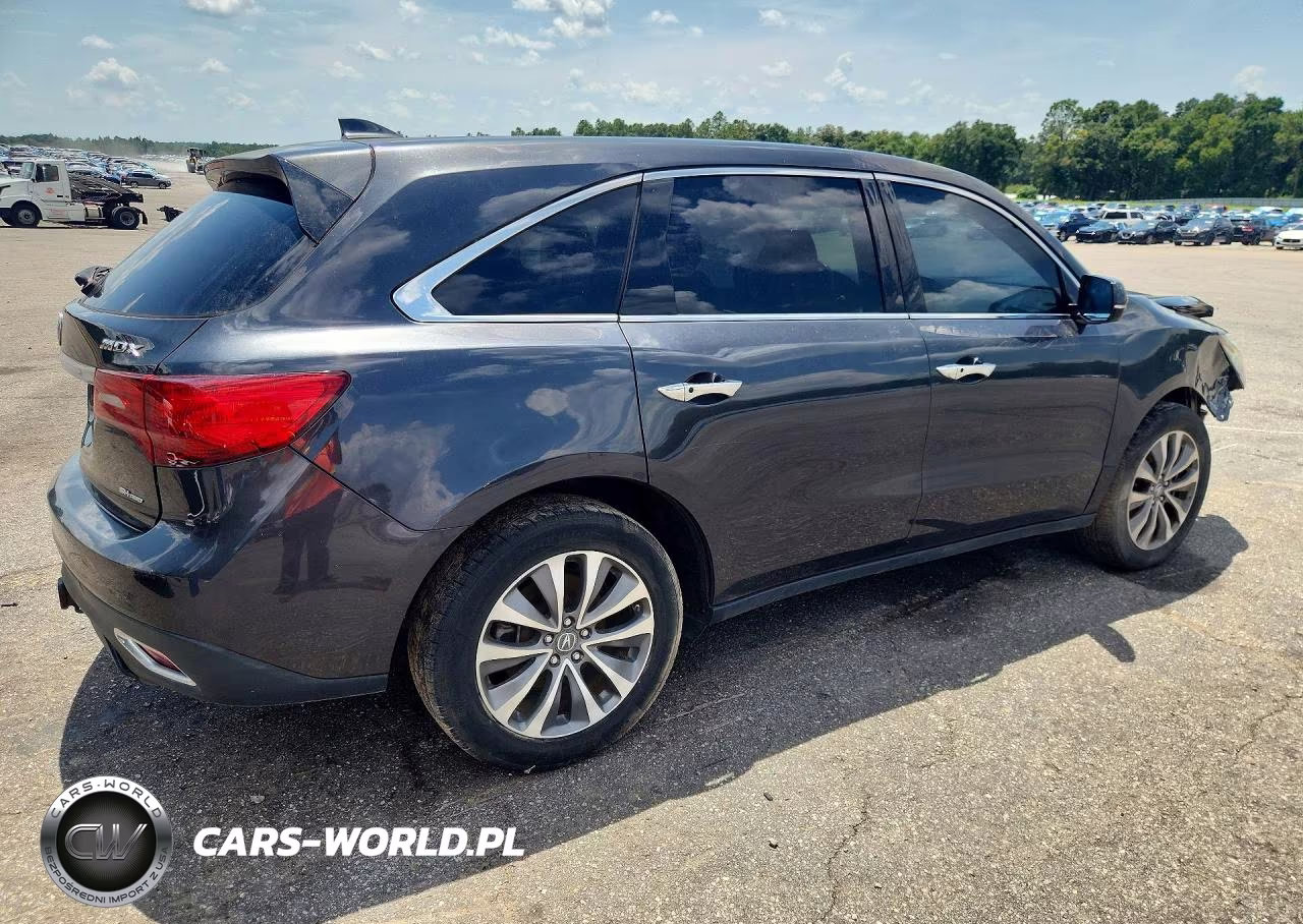 2015 Acura Mdx Technology VIN:5FRYD4H44FB025496 - 3