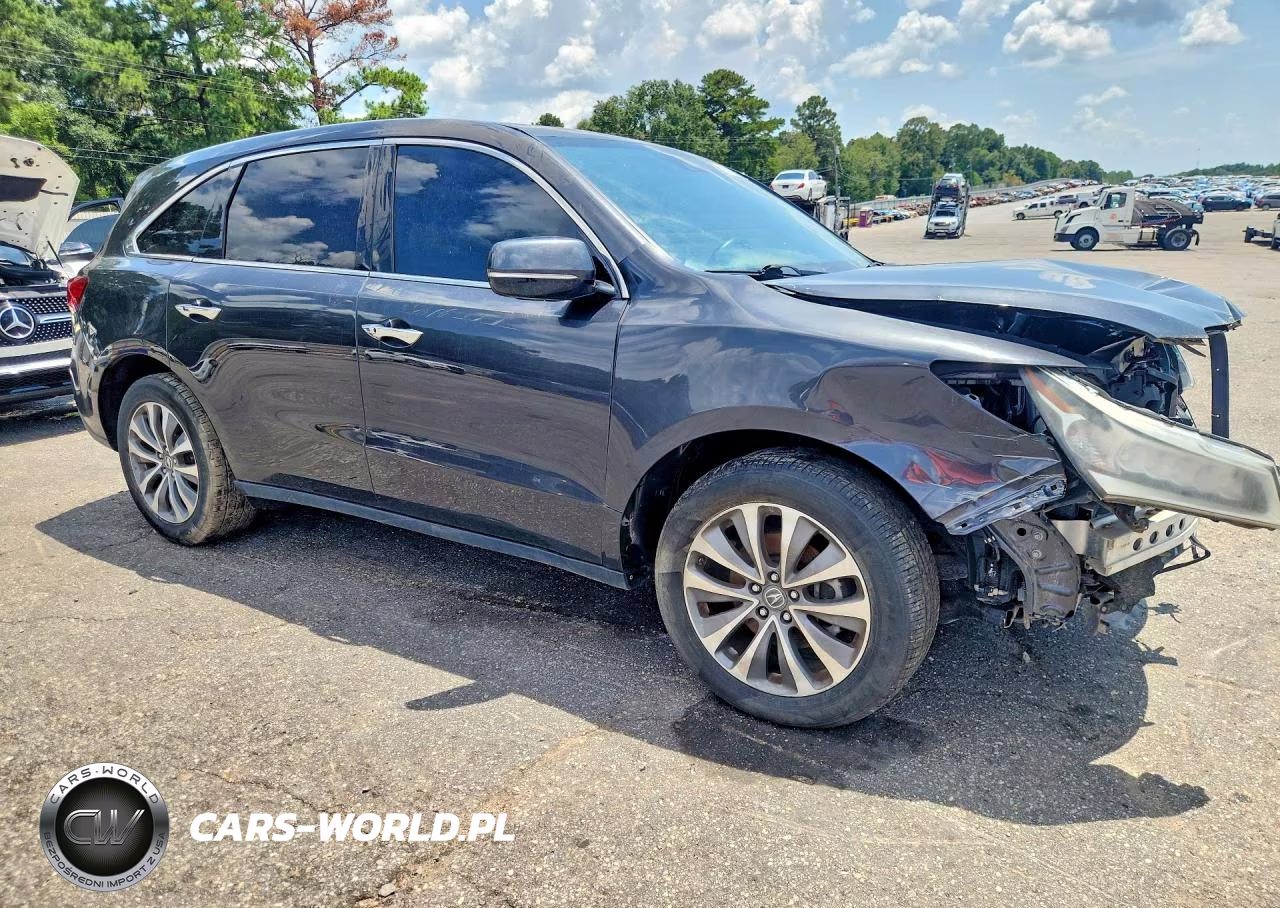 2015 Acura Mdx Technology VIN:5FRYD4H44FB025496 - 4