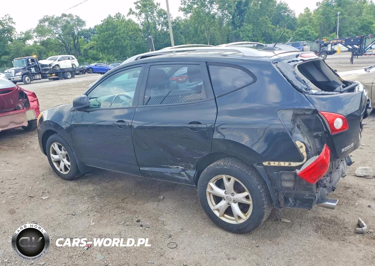 2009 Nissan Rogue S VIN:JN8AS58V49W175250 - 2