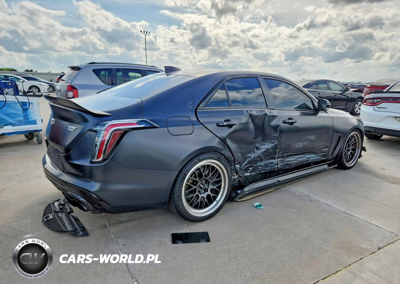 2023 Cadillac Ct4-V Blackwing VIN:1G6DL5RP8P0566037 - 3