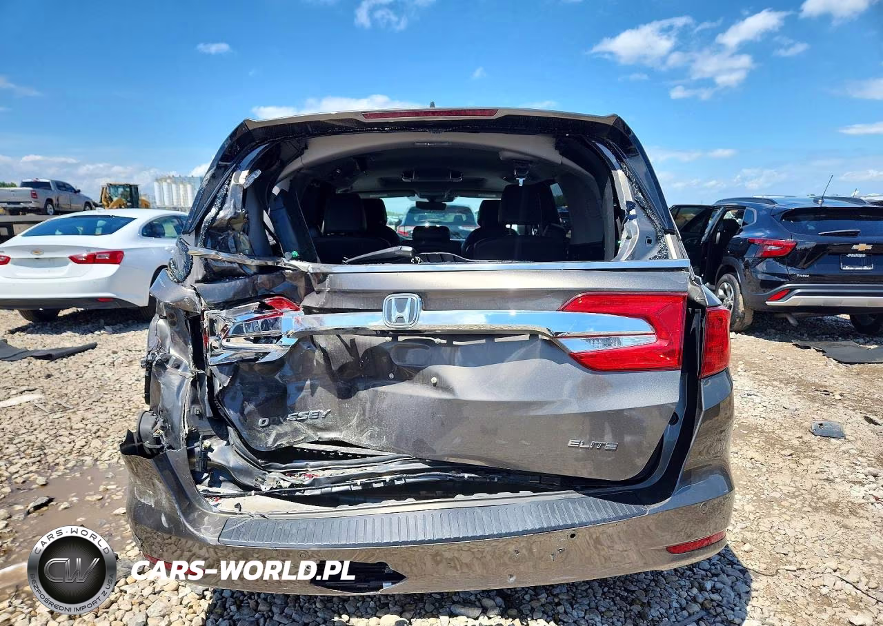 2019 Honda Odyssey Elite VIN:5FNRL6H97KB029486 - 6