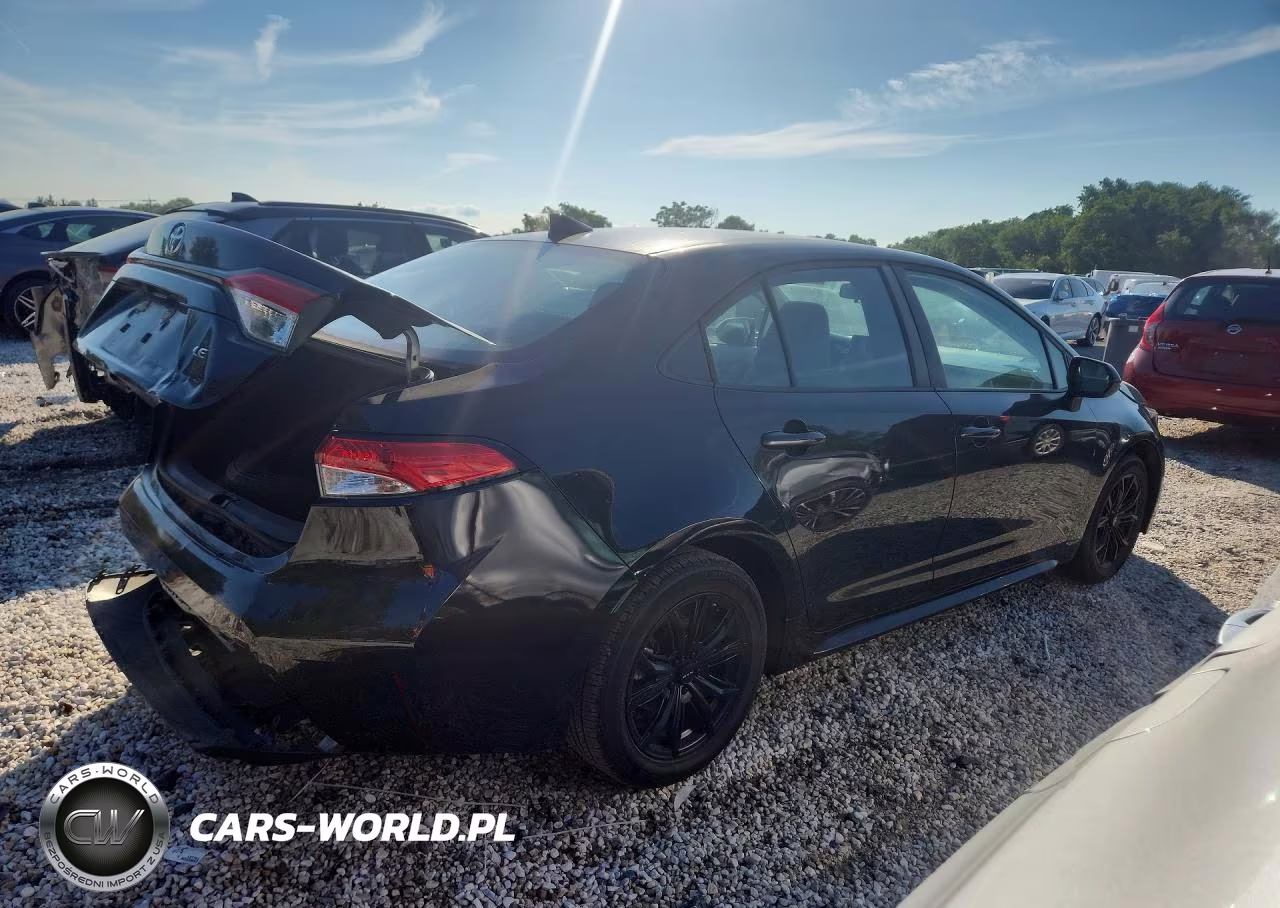 2020 Toyota Corolla Le VIN:5YFEPRAE8LP105105 - 3