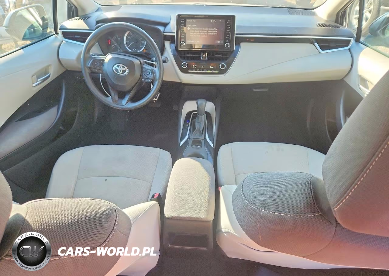 2020 Toyota Corolla Le VIN:5YFEPRAE8LP105105 - 8