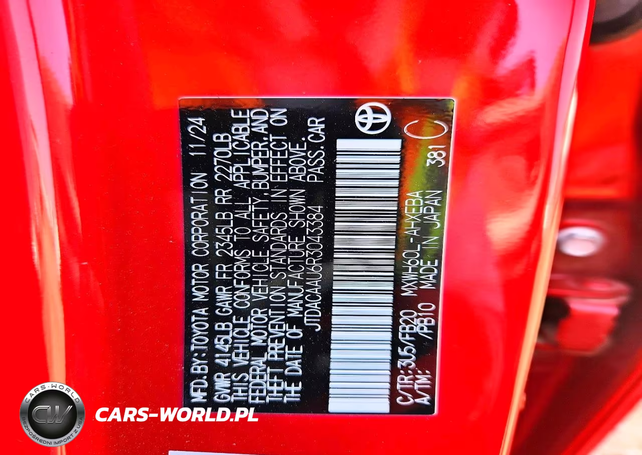 2024 Toyota Prius Le VIN:JTDACAAU6R3043384 - 12